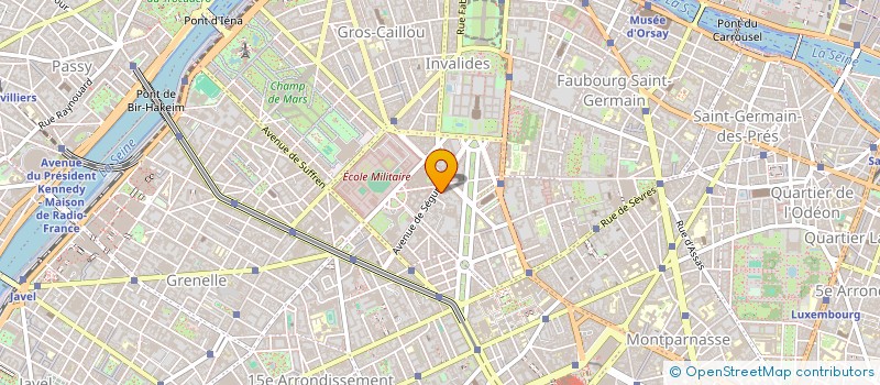 localisation de l'entreprise SCI REGGIA  PARIS