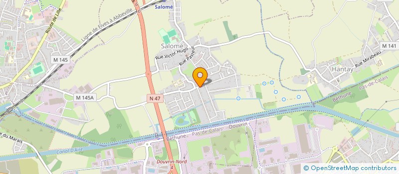 localisation de l'entreprise SCI REGINA  SALOME