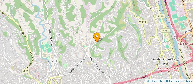 localisation de l'entreprise SCI REGINA à CAGNES-SUR-MER