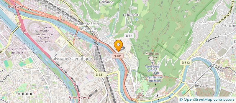 localisation de l'entreprise SCI REGIRA  SAINT-MARTIN-LE-VINOUX