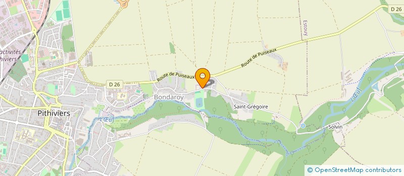 localisation de l'entreprise SCI REGIS  MONTLHERY