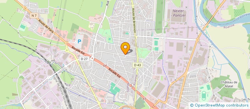 localisation de l'entreprise SCI REGIS  MABLY