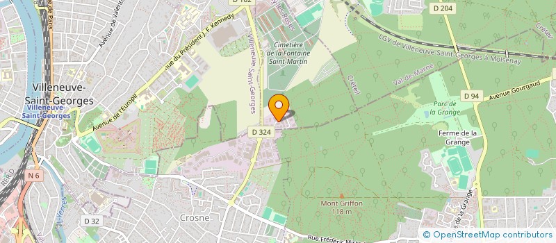 localisation de l'entreprise SCI REGIVAL à VALENTON