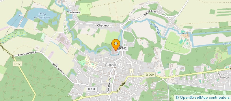 localisation de l'entreprise SCI REGMA  GOUVIEUX