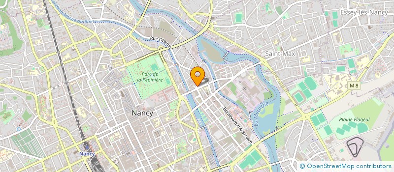 localisation de l'entreprise SCI REGNARD - LE CLERRE  NANCY