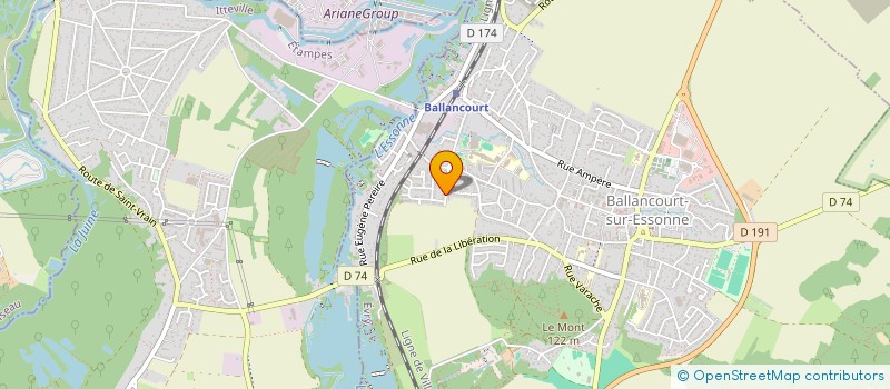 localisation de l'entreprise SCI REGNAULT à BALLANCOURT-SUR-ESSONNE