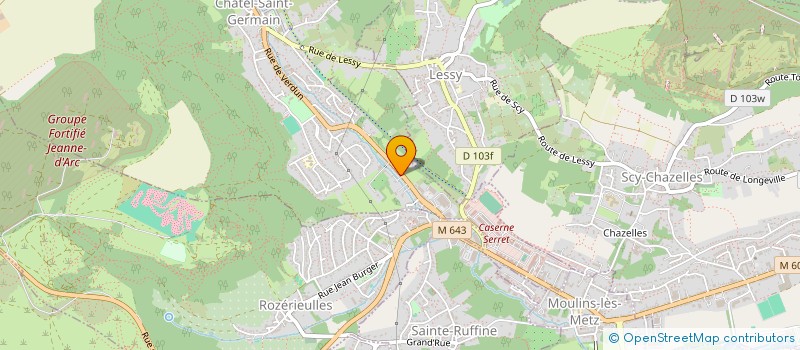 localisation de l'entreprise SCI REGNERI-COLSENET  ROZERIEULLES