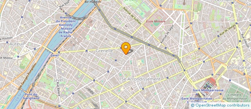 localisation de l'entreprise SCI REGNIER 33 à PARIS