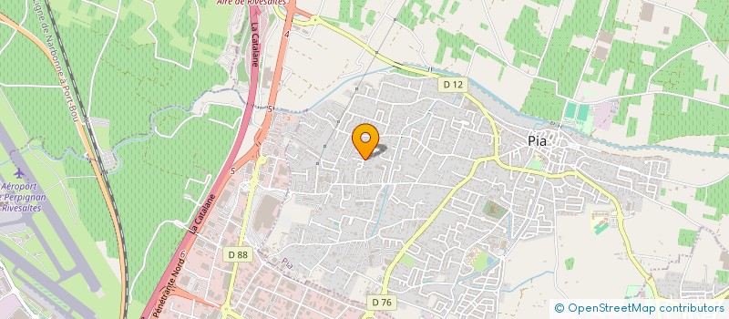 localisation de l'entreprise SCI REGNIER  PIA