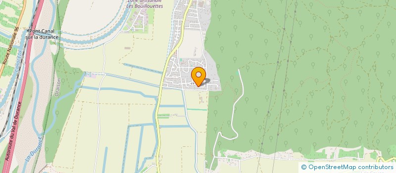 localisation de l'entreprise SCI REGNIER INVEST  ORAISON