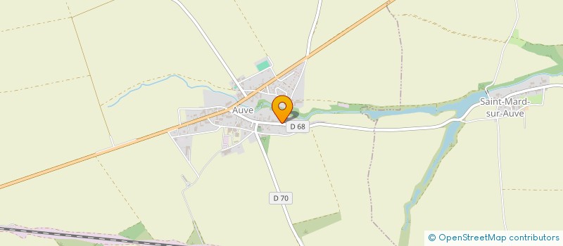 localisation de l'entreprise SCI REGOUBY  AUVE