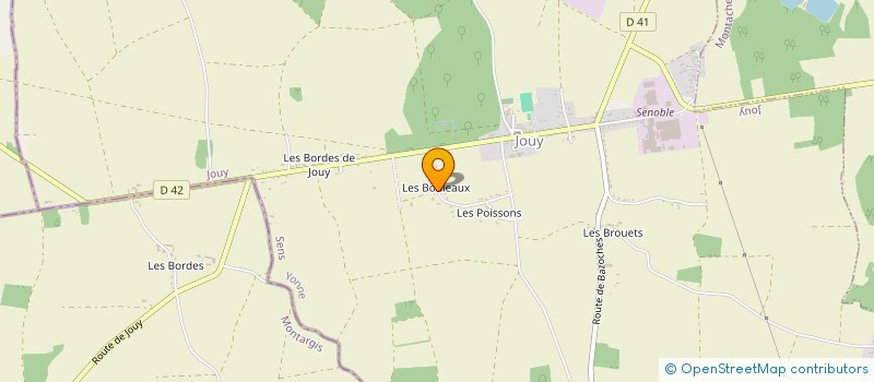 localisation de l'entreprise SCI REHEL à JOUY