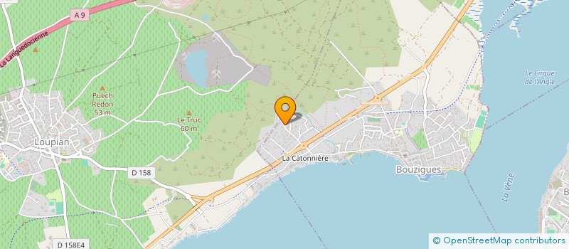 localisation de l'entreprise SCI REIGNAC  BOUZIGUES