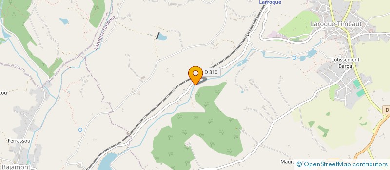 localisation de l'entreprise SCI REIGNASSIS  LA CROIX-BLANCHE