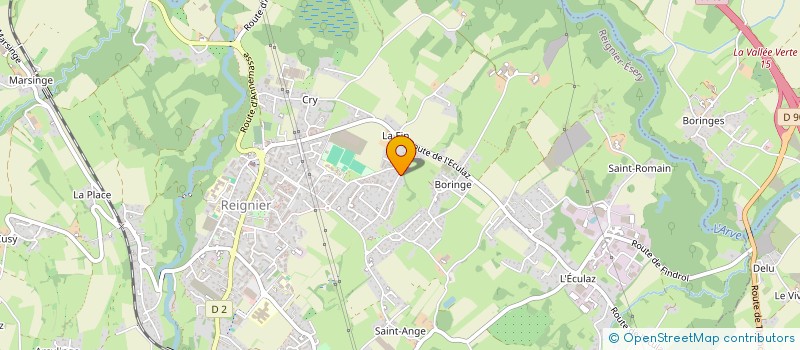 localisation de l'entreprise SCI REIGNIER à REIGNIER-ESERY