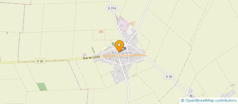 localisation de l'entreprise SCI REIGOR  BOURGOGNE-FRESNE