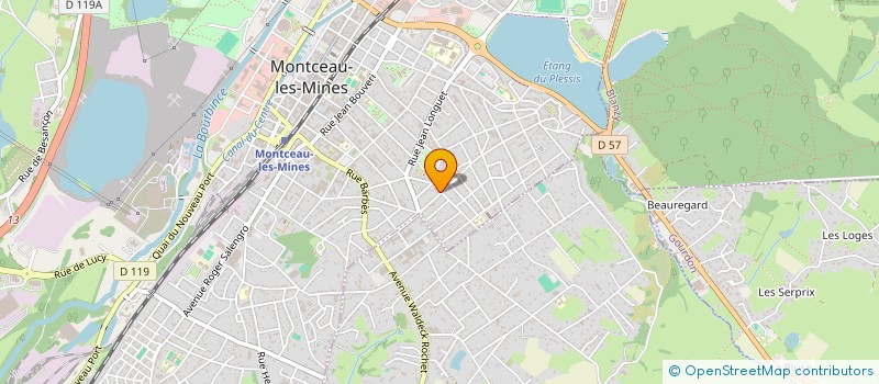 localisation de l'entreprise SCI REIHK à MONTCEAU-LES-MINES