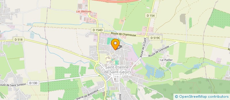 localisation de l'entreprise SCI REILLORG à SAINT-ETIENNE-DE-SAINT-GEOIRS