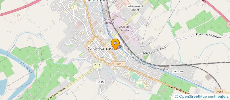 localisation de l'entreprise SCI REIMS à CASTELSARRASIN
