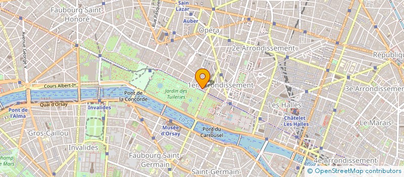 localisation de l'entreprise SCI REIMS INVEST  PARIS