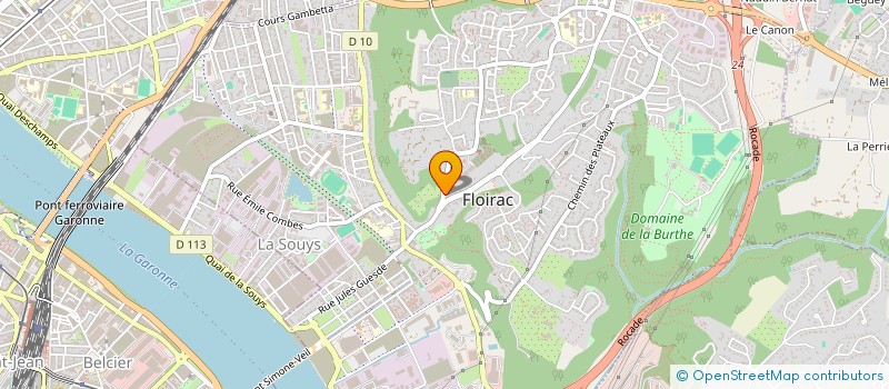 localisation de l'entreprise SCI REINE  FLOIRAC