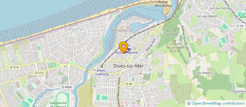 localisation de l'entreprise SCI REINE MATHILDE à DIVES-SUR-MER