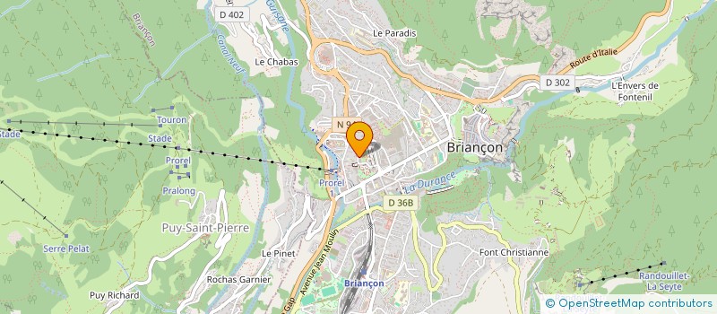 localisation de l'entreprise SCI REINE VICTORIA II à BRIANCON