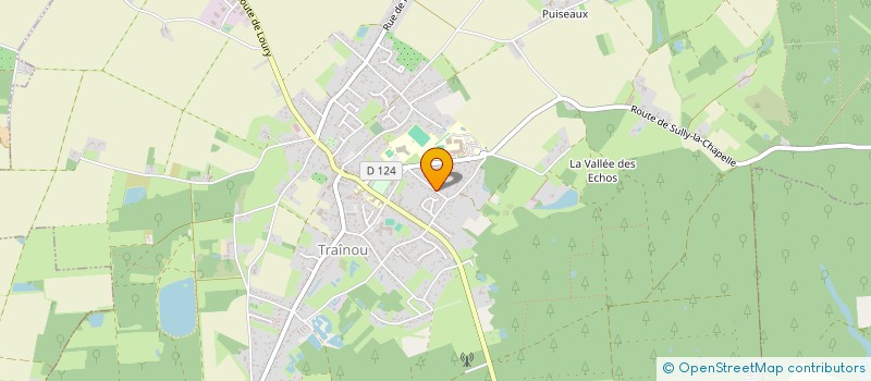 localisation de l'entreprise SCI REIS à TRAINOU