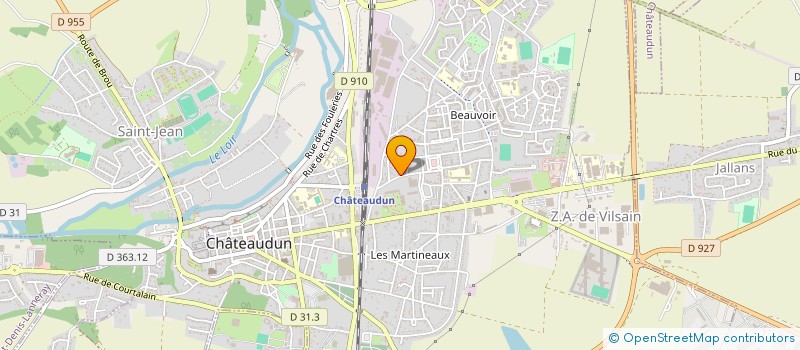 localisation de l'entreprise SCI REIS à CHATEAUDUN