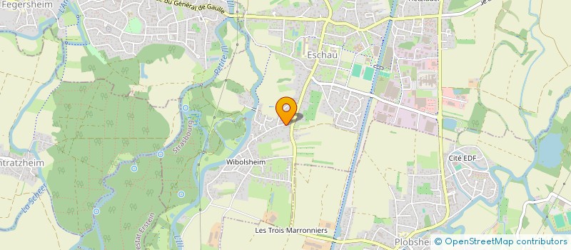 localisation de l'entreprise SCI REIS DEVELOPPEMENT  ESCHAU