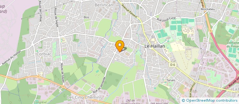 localisation de l'entreprise SCI REISER  LE HAILLAN