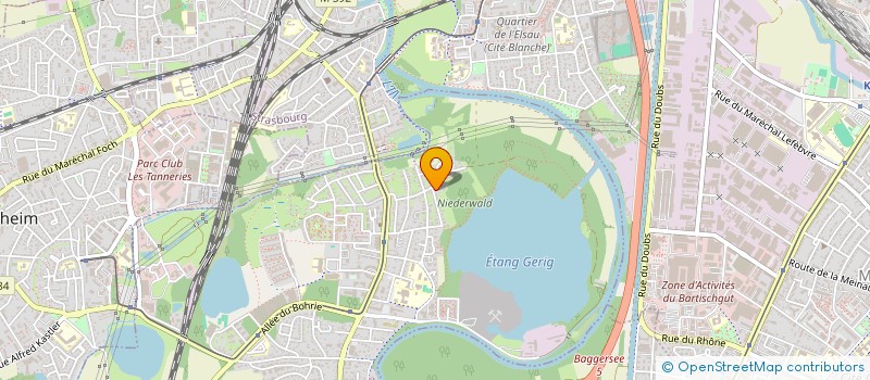 localisation de l'entreprise SCI REITWILLER A-E  OSTWALD