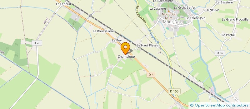 localisation de l'entreprise SCI REIZH  MONT-DOL