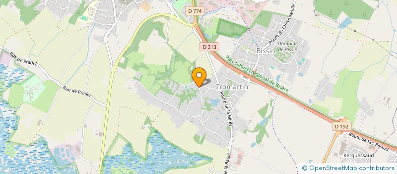 localisation de l'entreprise SCI REJACO  GUERANDE