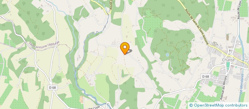 localisation de l'entreprise SCI REJANE  CHATTE