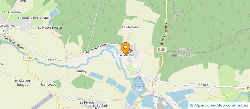 localisation de l'entreprise SCI REJENSE à FONTAINE-SIMON