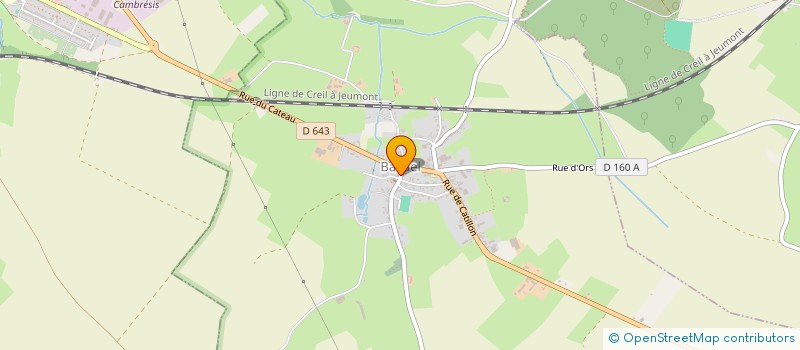 localisation de l'entreprise SCI REJETOISE  REJET-DE-BEAULIEU