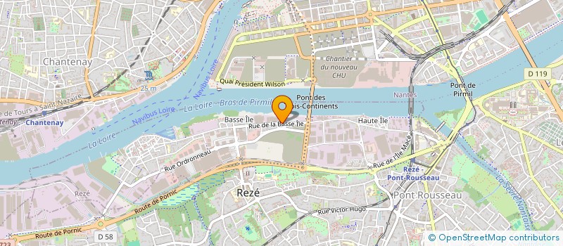 localisation de l'entreprise SCI REKIK ET COMPAGNIE  REZE