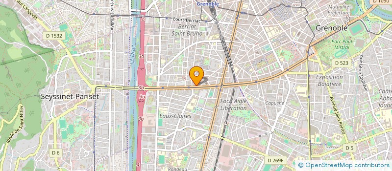 localisation de l'entreprise SCI REKIK IMMOBILIER  GRENOBLE