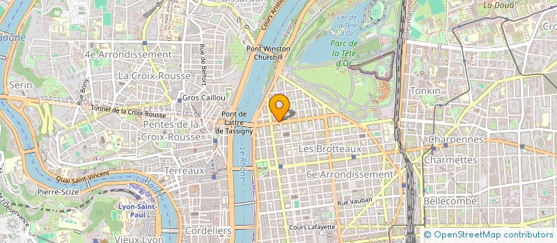 localisation de l'entreprise SCI RELAI DU DAUPHINE  LYON