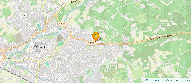 localisation de l'entreprise SCI RELAIS DE L ESCAPADE  PERTUIS