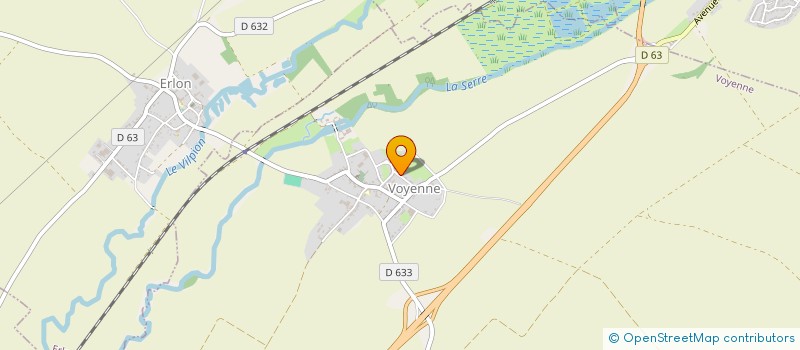 localisation de l'entreprise SCI RELAIS DE LA BASSIERE  MARLE