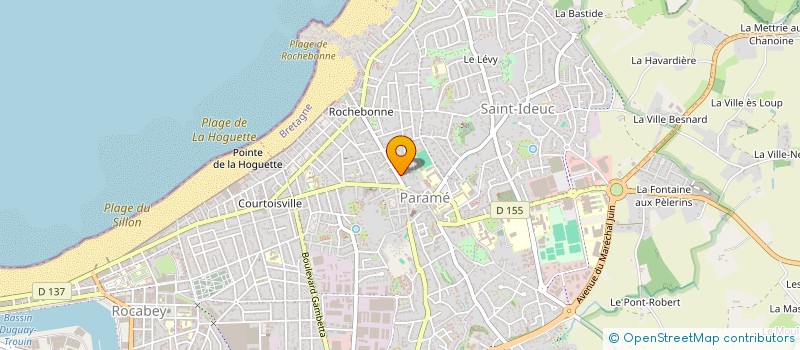 localisation de l'entreprise SCI RELAIS DE POSTE  SAINT-MALO