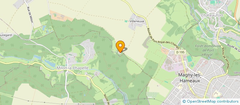 localisation de l'entreprise SCI RELAIS DE POSTE  MAGNY-LES-HAMEAUX