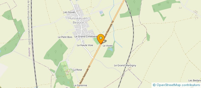 localisation de l'entreprise SCI RELAIS DE VILLECHAUVE à VILLECHAUVE