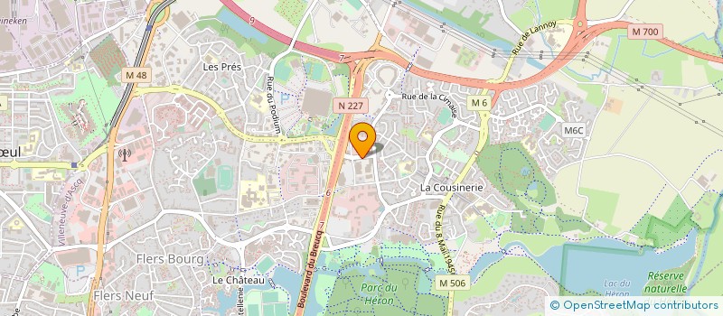 localisation de l'entreprise SCI RELAIS DU CHARROYAGE à VILLENEUVE-D'ASCQ