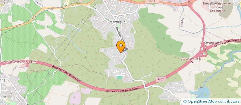 localisation de l'entreprise SCI RELAIS OCCITAN à CARCASSONNE