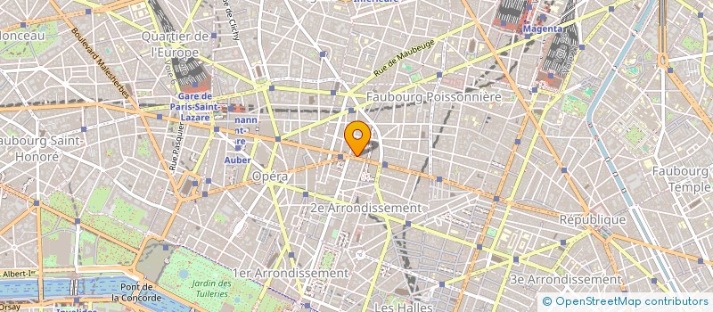 localisation de l'entreprise SCI RELAIS PARIS-MONTREUIL  PARIS