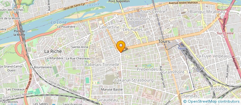 localisation de l'entreprise SCI RELAIS SAINT ELOI  TOURS