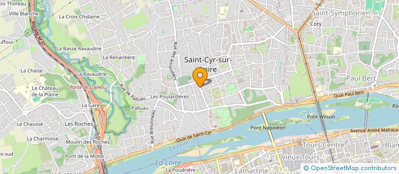 localisation de l'entreprise SCI RELAX  SAINT-CYR-SUR-LOIRE